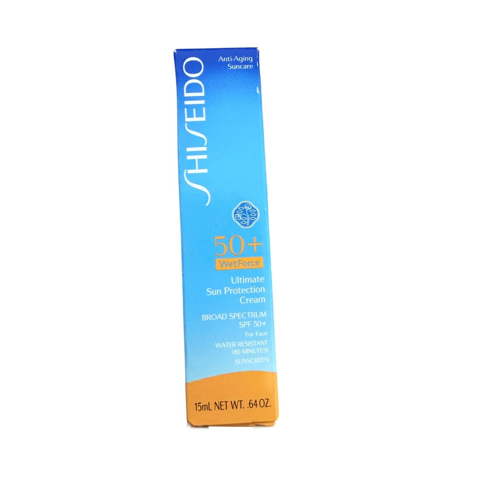 Shiseido Ultimate Sun Protection Cream WetForce SPF 50+ Face Sunscreen 15mL